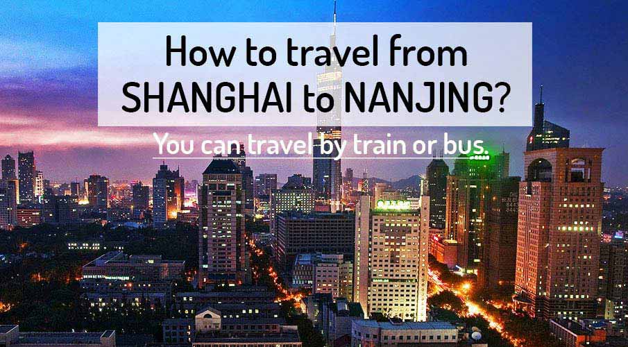 How to get from Shanghai to Nanjing