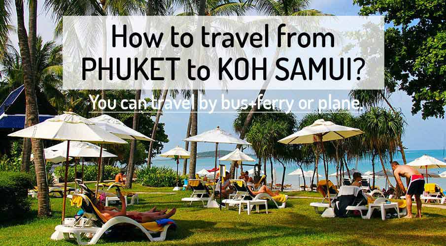 How to get from Phuket to Koh Samui