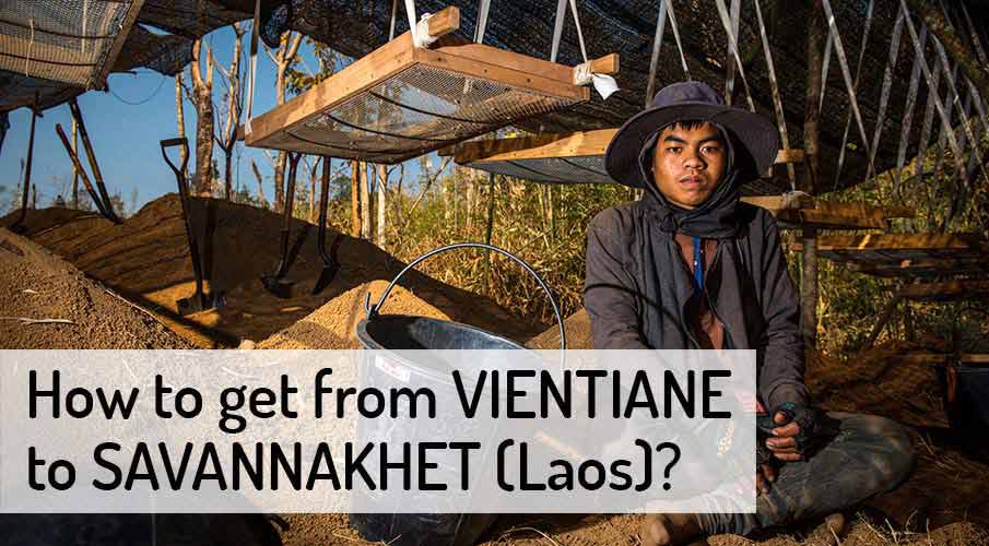 How to get from Vientiane to Savannakhet