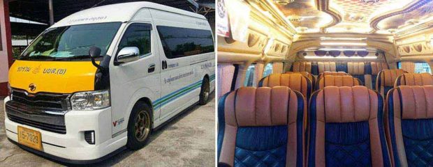 bangkok-to-ayutthaya-bus-minivan