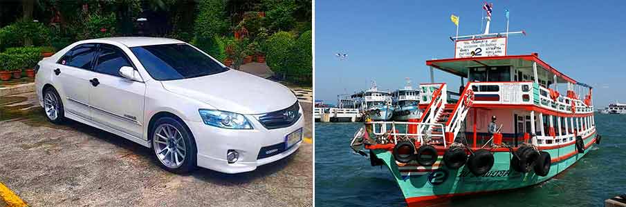 taxi-car-ferry-bangkok-to-koh-larn