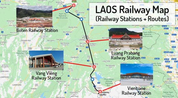 LAOS RAILWAY MAP → Schedule + Tickets ☀️ | 2024