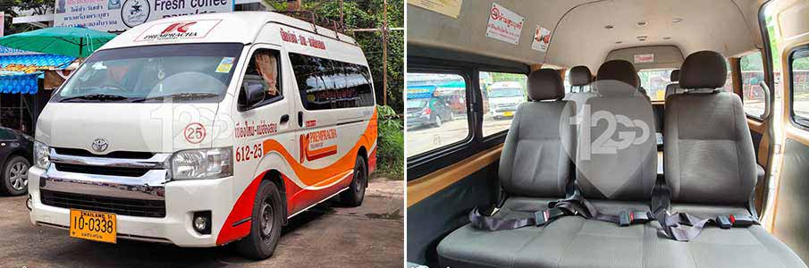 minivan-bus-chiang-mai-to-mae-hong-son