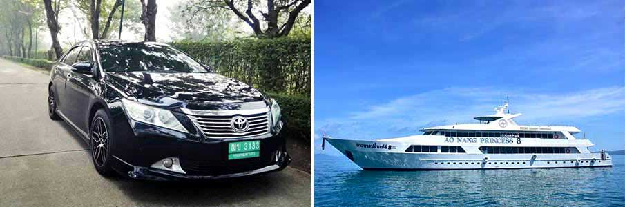 taxi-car-ferry-surat-thani-to-koh-phi-phi