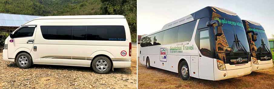 transport-bus-minivan-laos