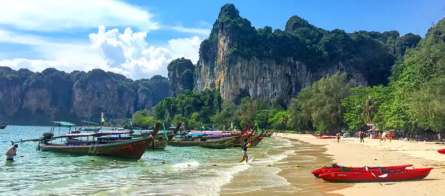 Thailand - Morning at Railay Beach - Moderately Adventurous