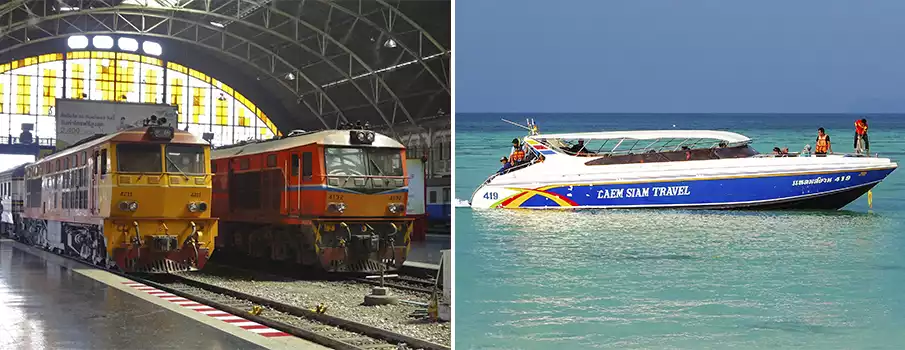 transport-train-boat-thailand