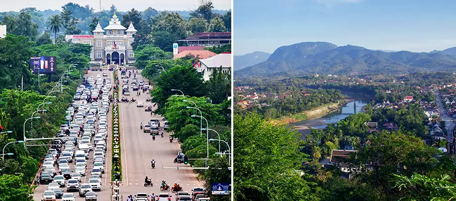 vientiane-luang-prabang-cities-laos