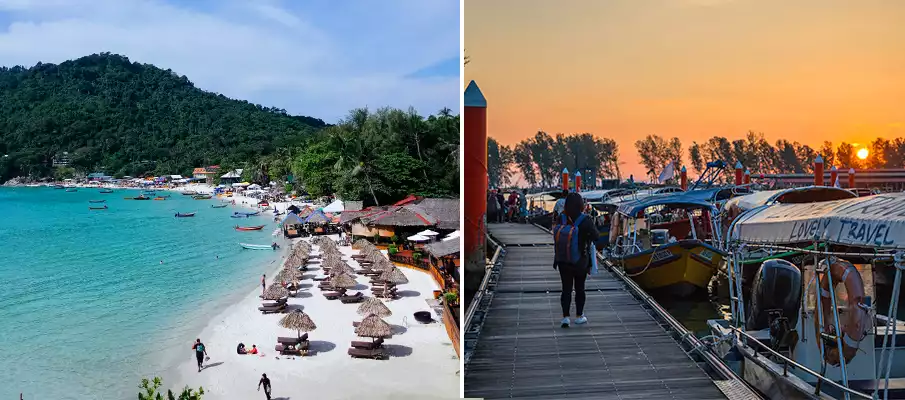 perhentian-islands-beach-port-boats