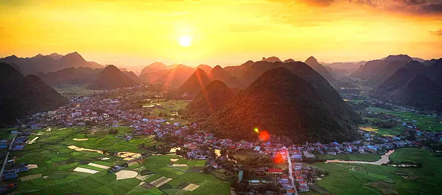 bac-son-valley-sunset-vietnam