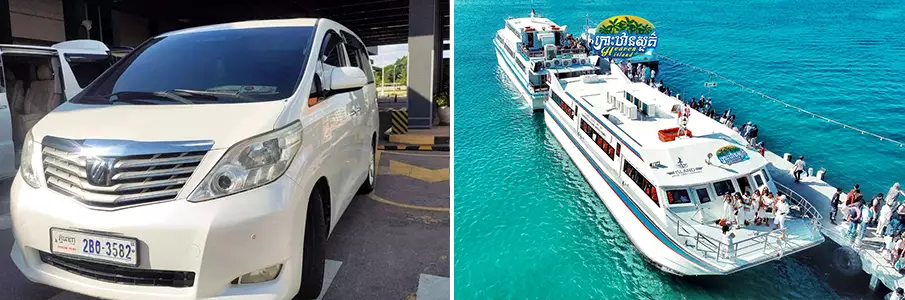 taxi-car-ferry-kampot-to-koh-rong