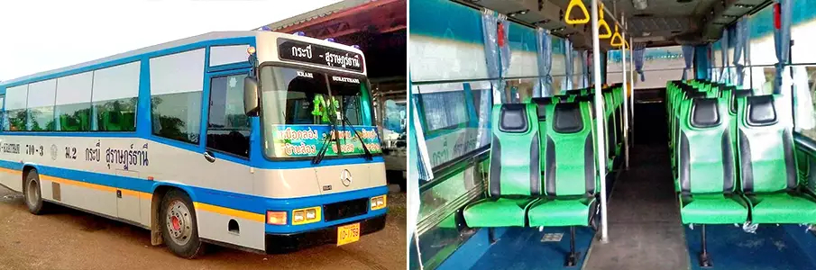 Autobús de Surat Thani a Krabi autobus-de-surat-thani-a-krabi