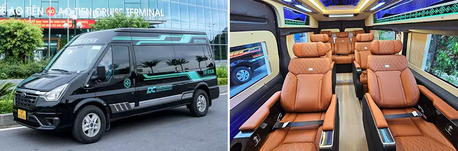 Minivan/Autobús desde el aeropuerto de Hanoi - Noi Bai a Ha Long bus-furgoneta-de-hanoi-aeropuerto-a-halong