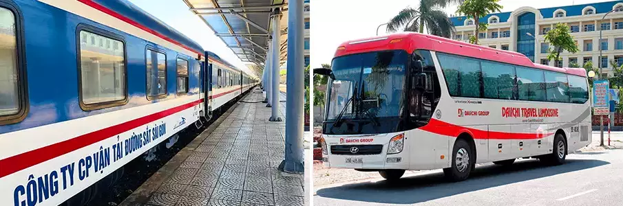 ट्रेन + बस होई आन से हा लॉन्ग ट्रेन-बस-होई-आन-से-हा-लॉन्ग