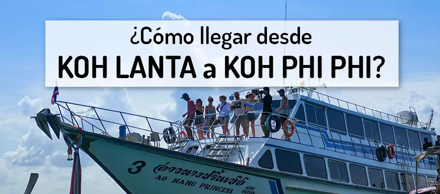 ¿Cómo llegar de Koh Lanta a Koh Phi Phi? transporte-de-koh-lanta-a-koh-phi-phi