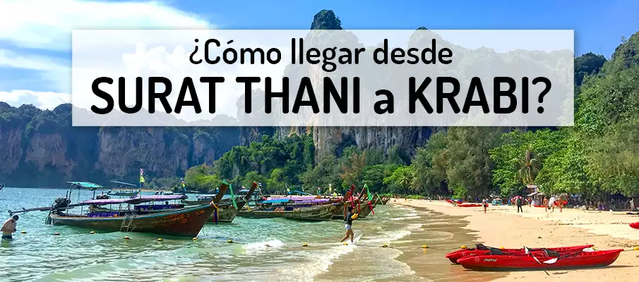 ¿Cómo viajar de Surat Thani a Krabi? transporte-de-surat-thani-a-krabi-aonang