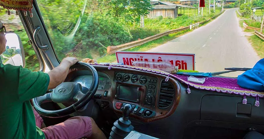 Autobús local en Vietnam viajar-autobus-vietnam