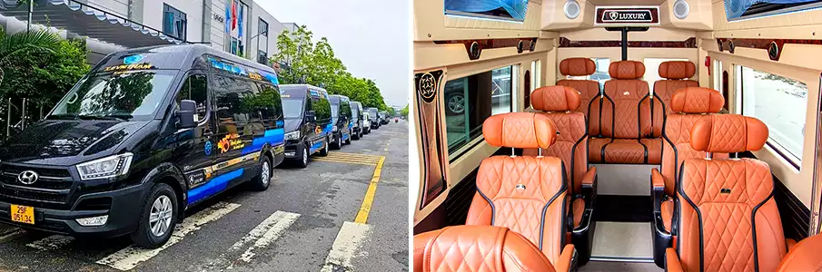 Xe Vietnam द्वारा हनोई से निन्ह बिन तक मिनीवैन मिनीबस-बस-हनोई-से-निन्ह-बिन