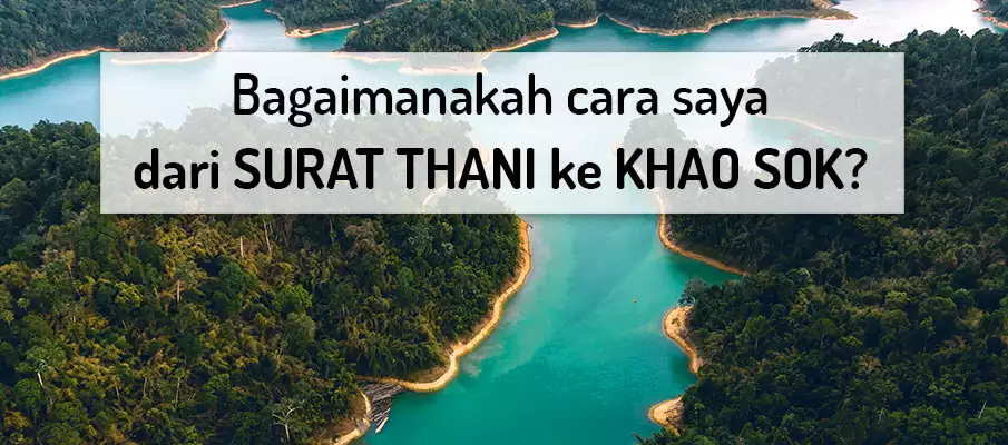 Bagaimana untuk pergi dari Surat Thani ke Taman Negara Khao Sok? pengangkutan-dari-surat-thani-ke-khao-sok