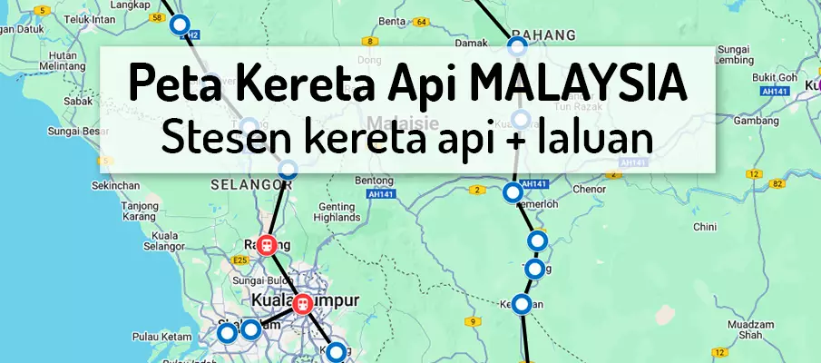 Kereta Api Malaysia / Peta Kereta Api peta-kereta-api-stesen-malaysia