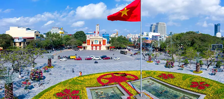 Haiphong city in Vietnam haiphong-city-vietnam