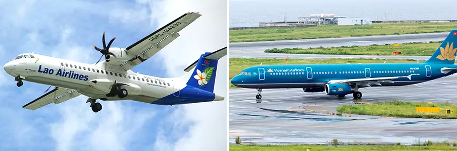 flight-hanoi-to-vientiane-laos