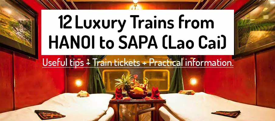 Tourist sleeper trains from Hanoi to Lao Cai - Sapa