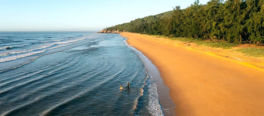 Quynh Phuong Beach Nghệ An Vietnam coastline