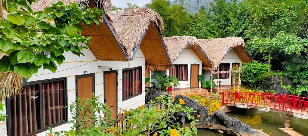 Accommodation in Vietnam - Wings Ha Giang Bungalow