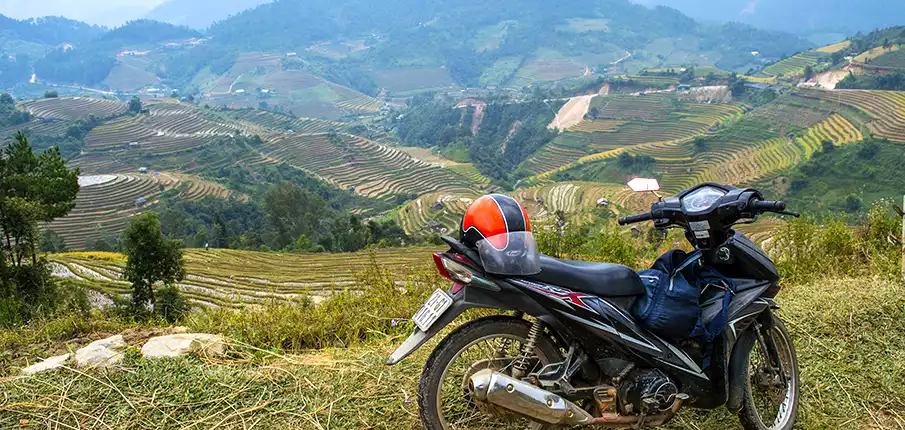 Motorbike travel in northern Vietnam