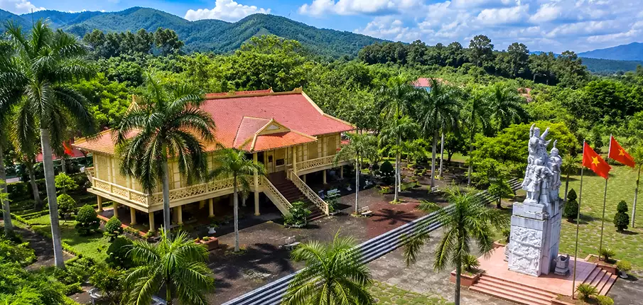 Chi Lang Museum and historic monument at Chi Lang Pass in Lang Son Province, Vietnam