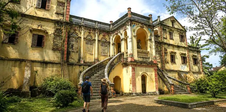 Hoang A Tuong Palace in Bac Ha, northern Vietnam