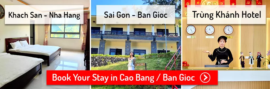 Book your stay in Cao Bang or Ban Gioc! Accommodation in Cao Bang, Vietnam
