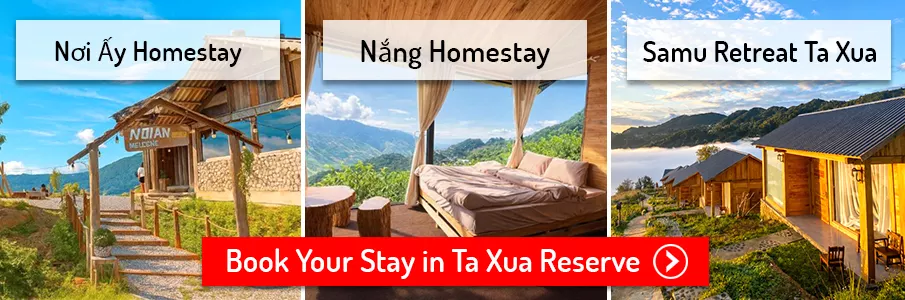 Accommodation in Ta Xua Reserve, Vietnam