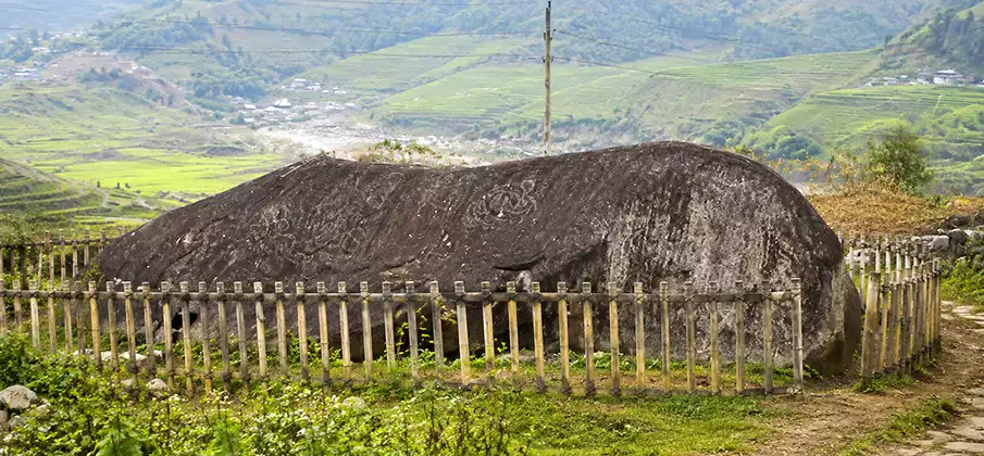 Sapa Ancient Rock Field Sapa Ancient Rock Field in Muong Hoa Valley near Sapa, Vietnam