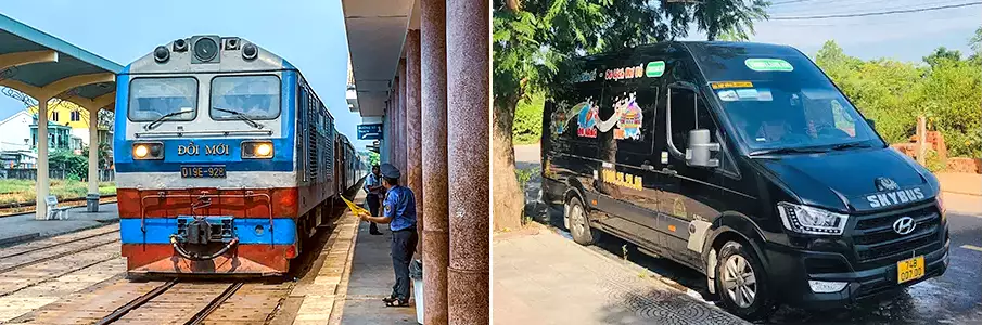 Train, Bus & Limousine from Hanoi to Thanh Hoa Transportation options from Hanoi to Thanh Hoa including train, sleeper bus and limousine van